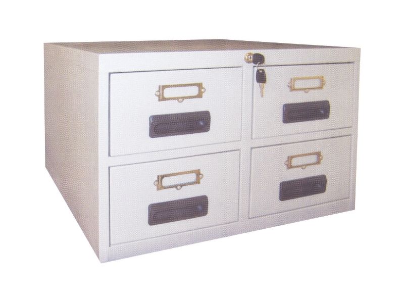 4 Drawers Card Index Cabinet